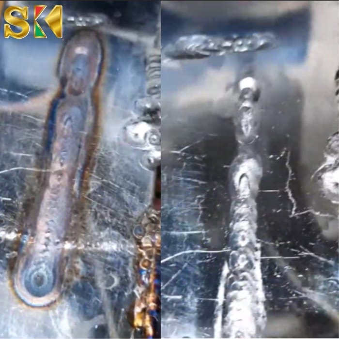 Dung dịch tẩy mối hàn inox điện hoá - Mối hàn bóng gương như phôi inox - Ảnh 3