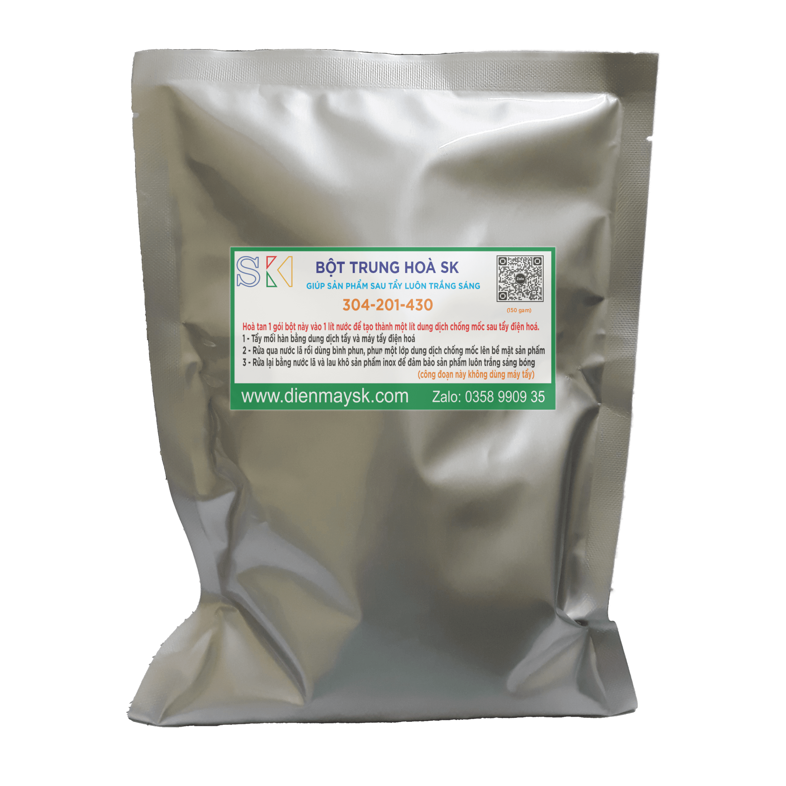 Gói bột pha dung dịch chống mốc