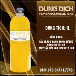 Dung dịch tẩy mối hàn inox điện hoá